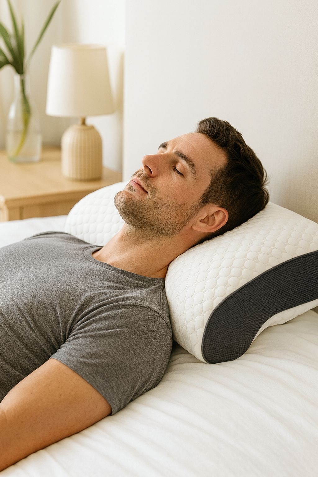 Almohada CerviLux™ - Redescubre el placer de despertar sin dolores