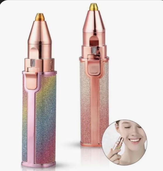 💖 Depilador Facial y de Cejas 2 en 1 | Recargable, Portátil y Sin Dolor